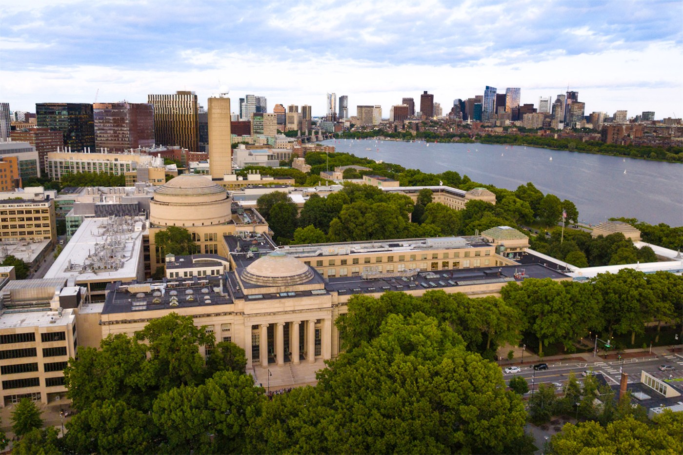 MIT campus along the Charles River